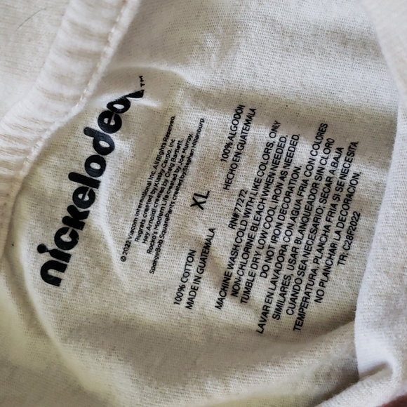 Oversized yellow Nickelodeon graphic XL t-shirt. Worn a few times. - Picture 3 of 3